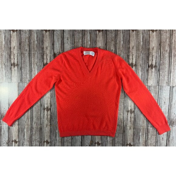 Fortum & Mason by Ballantyne of Peebles 100% Cashmere Sweater sz 10 VTG 60s Scot - Picture 1 of 5